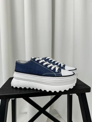 Сині жіночі кеди на платформі 3087701s5 фото