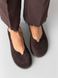Анатомічні балетки barefoot із натуральної замші &mdash; Коричневий / Шоколад 1106741 фото 1