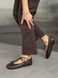 Балетки barefoot из натуральной кожи Италия | Коричневые, шоколад 1167936 фото 9