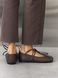Балетки barefoot из натуральной кожи Италия | Коричневые, шоколад 1167936 фото 7